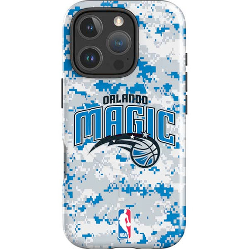 NBA Orlando Magic Digi Camo iPhone 16 Pro Magsafe Impact Case